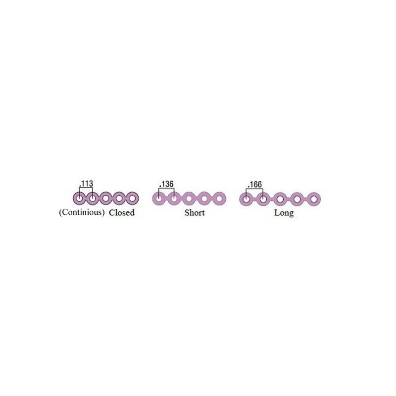 Easyinsmile Dental Orthodontic Spool Elastic Rubber Band Power Chains for