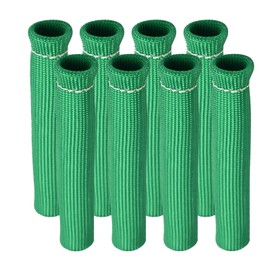 8 Pcs Spark Plug Wire Boots Thermal Protection Insulator Sleeve 1200 Degree Spark Plug Heat Cover Wrap 6 inch for Car Truck (Green)