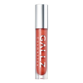GALLZ Flashing Gloss, 02 Rin Rose 0.1 oz (2.8 g), Lip Gloss, Glitter, Rose, Moisturizing, Explosive, Sheer, Coloring