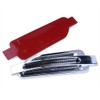 Maso Car Fender Vent Hood, Chrome Silver Car Bonnet Air
