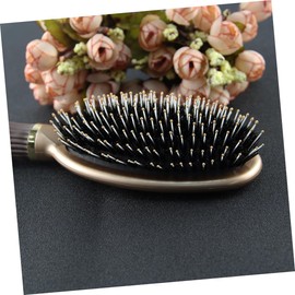 Beavorty Hairbrush Massage Comb with Natural Boar Bristles for Men Hair Straightening Curling Tool Gentle Scalp for All Hair Types Increase Circulation