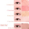 DASIQUE Mood Single Shadow 1.2~1.5g, Shade:24 Cream Berry(Matte)
