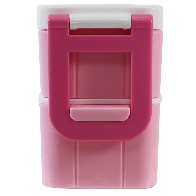 My Little Patern Lunch Box with Chopsticks, 2-tier Lunch Box,
