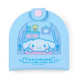 Sanrio 795721 Cinnamoroll Mirror Comb with Vinyl Case Cinnamoroll Fashionable Miscellaneous Goods ~ Hagi Sanrio ~ Character 3.3 x 0.5 x 3.2 inches (8.5 x 1.2 x 8.2 cm)