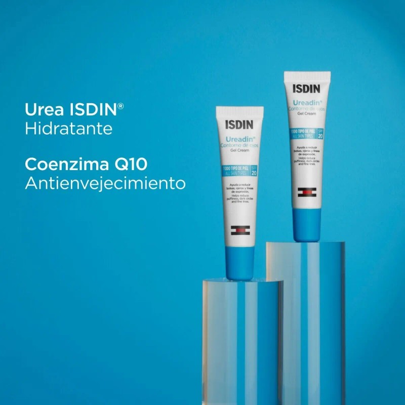 Isdin Ureadin Contorno Ojos Gel Crema Uso Diario 15ml