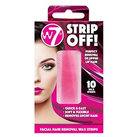 W7 Strip Off! Facial Hair Removal Wax Strips
