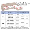 VFUX Soothing Home Sofa Covers, Sofa Hero Covers, Wear-Resistant Universal
