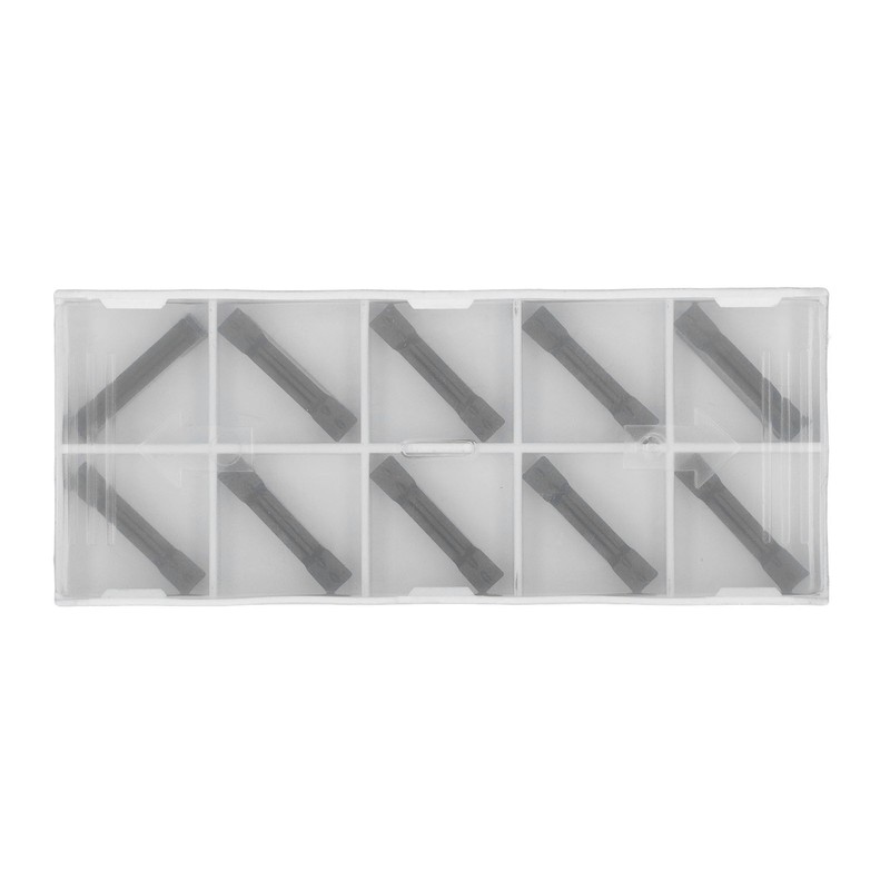 10Pcs Carbide Insert Cutter PVD Coating CNC Cutting Milling Accessory