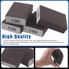 Glarks 16 Pieces Sanding Sponge Set with 100 Grit 15