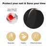 Nail Guard, Manicure Nail Art Stickers Self Adhesive Nail Tips