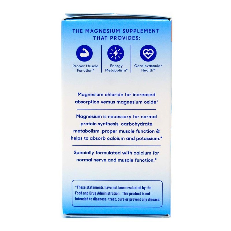 Slow Mag Magnesium Chloride and Calcium, 60 Tablets each (Value