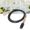 Soda Refill Adapter CO2 Cylinder Cartridge Fill Tank Connector with