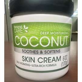 Personal Care 2x of Coconut Oil Lotion / Soothes & Softens Skin Cream 6oz Personal Care
