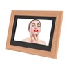 Digital Picture Frame Wooden 7 Inch IPS HD Multifunctional Smart