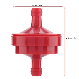10pcs 1/4 Inch Fuel Filter Inner Diameter Fuel Line Fuel Filter for 298090 298090S