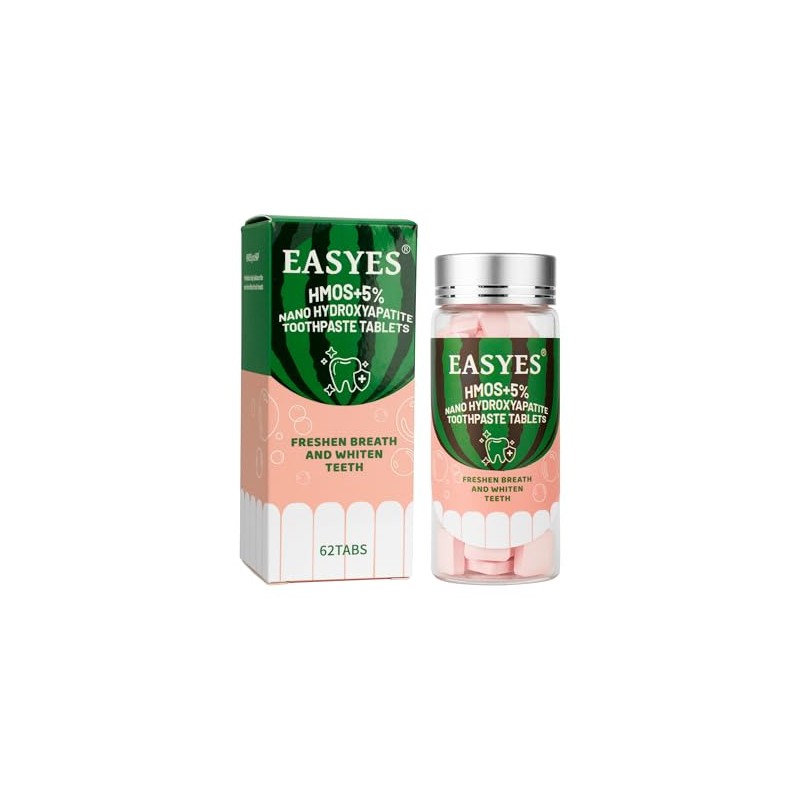 Probiotic Toothpaste Tablets with Nano Hydroxyapatite - Watermelon Mint