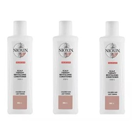 Nioxin System 3 Scalp Therapy Conditioner Fine Colored Hair 10.1oz (Pack of 3)