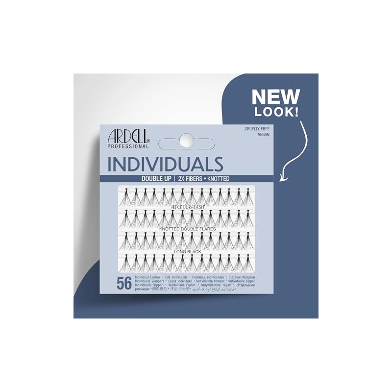 Double Up Individuals Knotted Long Black