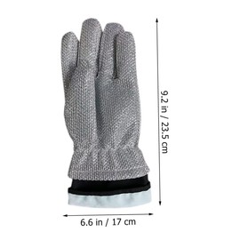 TOVINANNA Kitchen Cleaning Gloves Durable Comfortable Dishwashing Gloves with Non Slip Design for Home Use for Washing Dishes Household Cleaning Tasks