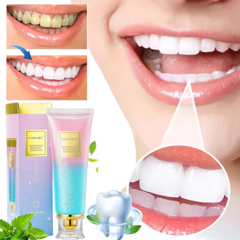 Nicotinamide Dazzling Whitening Toothpaste Nicotinamide Formula,Fresh Breath