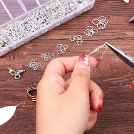 Long Nose Pliers Mini Needle Nose Pliers 4.5 Inch Jewelry Pliers Long Nose Plier Jewelry Making Tools for Jewelry Repair Wire Bending Gripping (Blue)