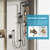 Hurran Shower System with 10 Inch Rain Shower Head and