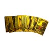 Vieux Monde Express Gold Foil Tarot Deck | Premium Waterproof