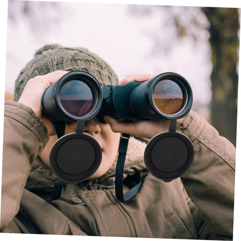 Operitacx 3 Sets Rubber Objective Lens Caps for Binoculars Scratch