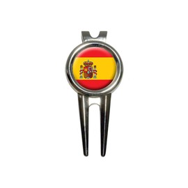 GRAPHICS & MORE Spain Spanish Flag Golf Divot Repair Tool and Ball Marker