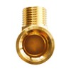 D&DHardware T-Piece Brass 1/2 Inch Female Thread, Threaded Fitting Tee