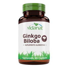 Ginkgo Biloba 90 Capsulas Vidanat Sabor Ninguno