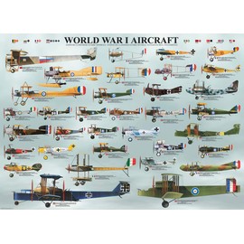 EuroGraphics World War I Aircraft 1000 Piece Puzzle (6000-0087)