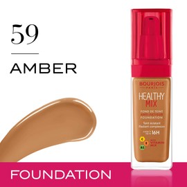 Bourjois Healthy Mix Anti-Fatigue Medium coverage Liquid Foundation 59 Amber, 30ml