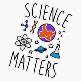 Magnet Science Matters Magnet Bumper Sticker Car Magnet Flexible Reuseable Magnetic Vinyl 5"