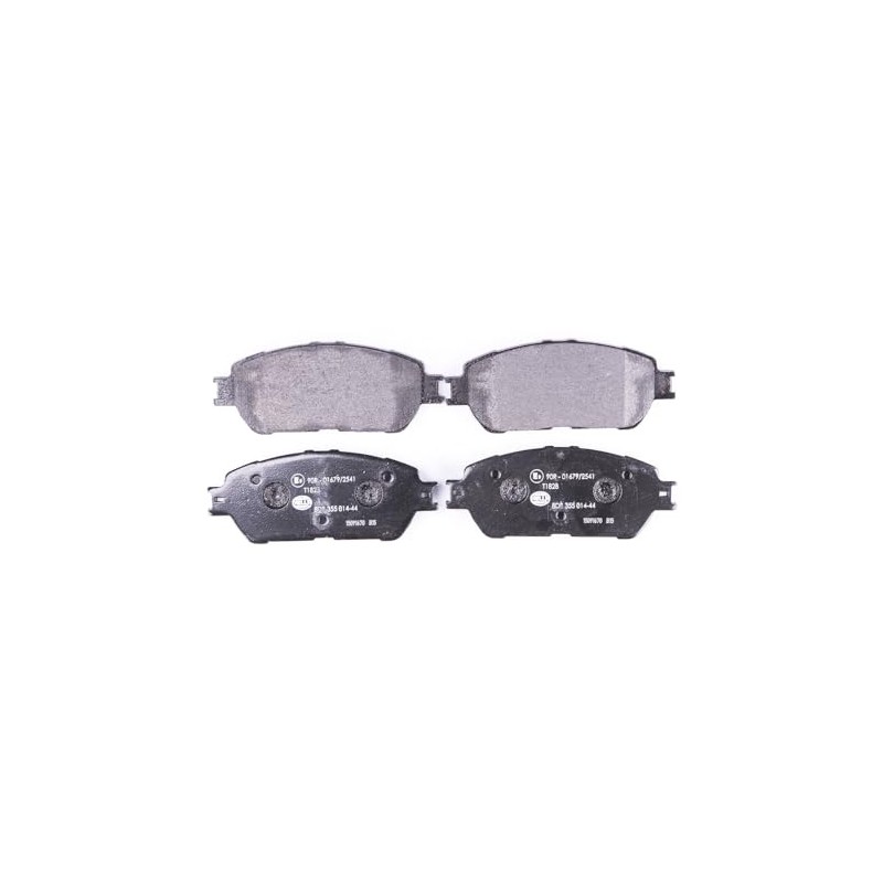 HELLA Front Brake Pads - Prepared for Wear Warning Indicators