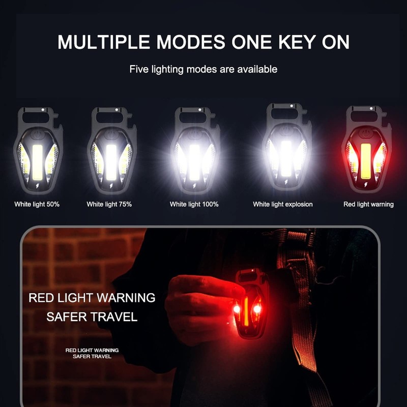 Pocket Flashlights High Lumens, 500mAH, 800 Lumens, Aluminum Alloy +