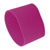 uxcell Silicone Nonslip Glass Bottle Mug Cup Sleeve Protector Cover