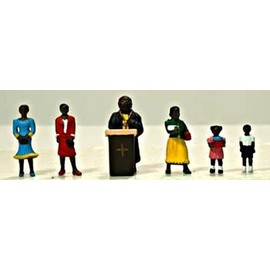 Model Power MDP5720 HO Deacon with Flock & Pulpit (7)