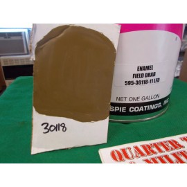 GCI Military Paint Gallon 30118 Field Drab Olive drab WWI to Present