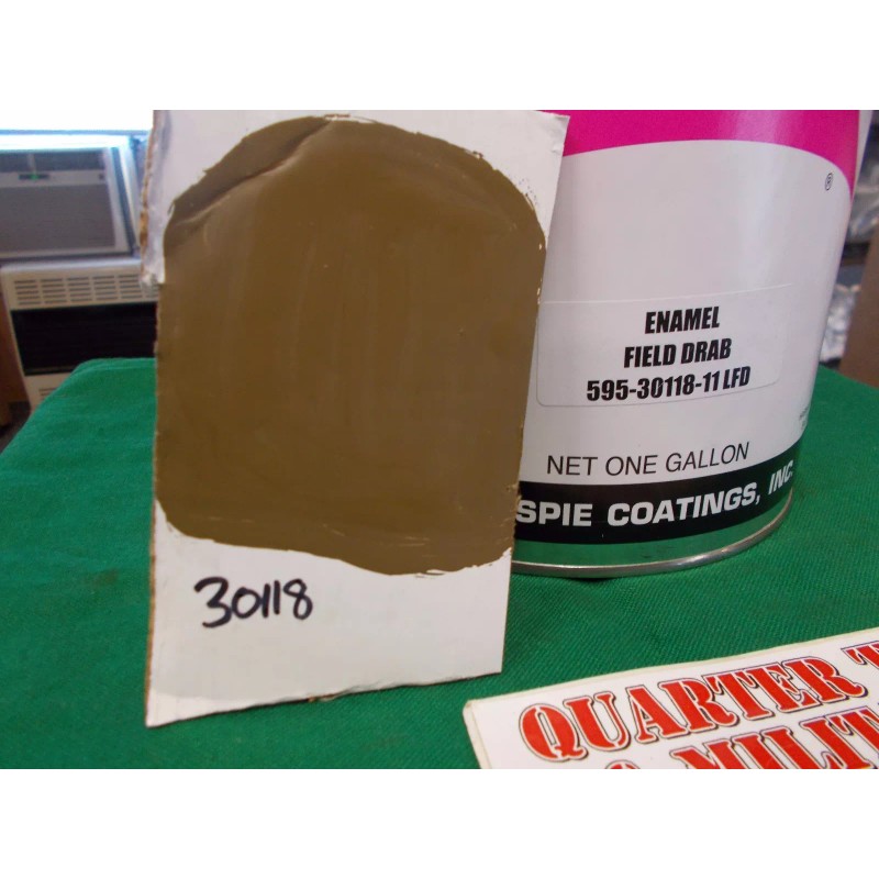 GCI Military Paint Gallon 30118 Field Drab Olive drab WWI