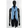 Van Der Rich ® - Scarf with fine crepe surface