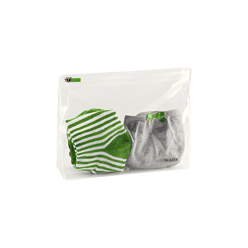 Leitz Pack of 2 Zip Bags (Suitable for Travel Items,