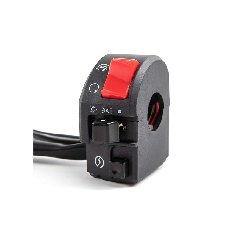 Universal Motorcycle Switch 7/8” 22mm Motorcycle Horn Button Blinker Fog