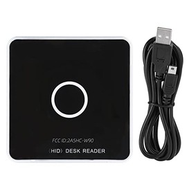 Thincol Lector de tarjetas RFID, UHF, 902 ~ 928 MHz, ISO18000-6C, 6B, USB, PC, 50 cm, zumbador, multiprotocolo, compacto