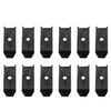 JCBIZ 12PCS Steel Table Leaf Leveler with Screws Table Leaf
