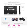 Aluratek Universal Bluetooth Audio Cassette Receiver, Built-in Rechargeable Battery, Up