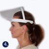 OceanSocks - Foldable Face Shield, Anti-Bacterial, for Better Breathing, Anti-Spit