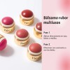 Bálsamo Rubor Soft Rubor Hidratante Textura Cremosa