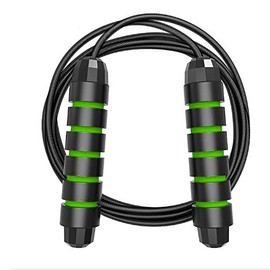 MyDear Cuerda para Saltar, Fácilmente Ajustable Manijas Cómodas, 300CM Cable, Rodamientos de Bolas de Acero Ergonómico y Mango Antideslizante, Cuerda 