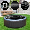 4.5 FT Inflatable Hot Tub Cover,Energy Saving Lid for Round